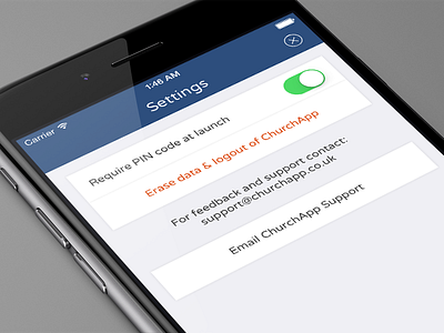 Settings Screen iphone iphone 6 settings