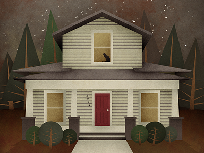 Old House album art house night