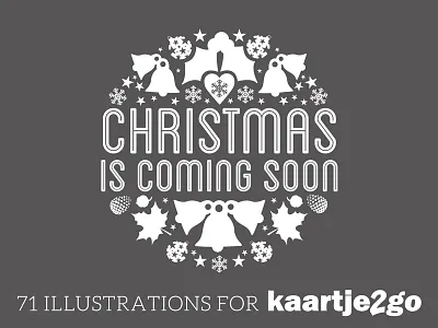 71 Illustrations for Kaartje2go cards christmas christmas balls illustrations kaartje2go reindeer snow