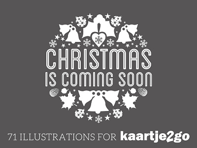 71 Illustrations for Kaartje2go cards christmas christmas balls illustrations kaartje2go reindeer snow