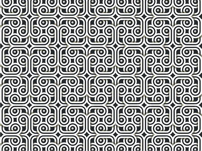 Vector Pattern cross infinity pattern