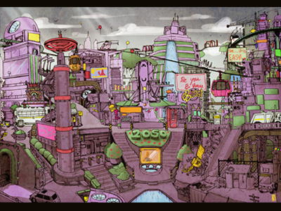 Megacity_Colored