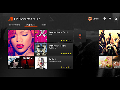 HPC music TV hp