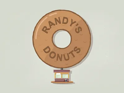 O - 36 Days of Type 36days o 36daysoftype donuts flat illustration la lettering randys type typography