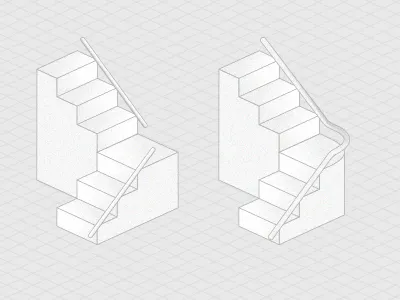 Staircases design djo djoswork drawing illustrated illustration illustrator staircase staircases stairs