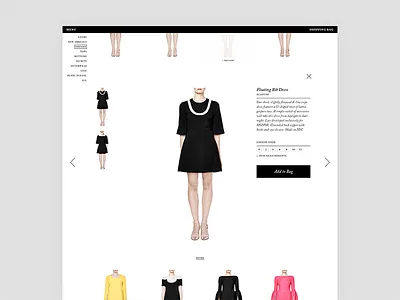 Honor ecommerce fashion honor minimal quickview web