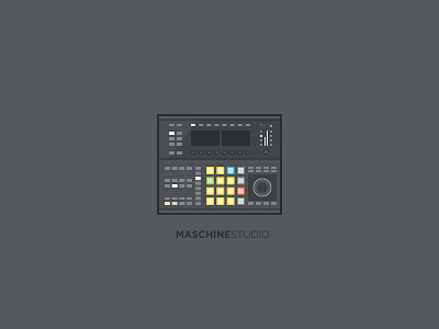 Maschine Studio illustration maschine midi music native instruments practice studio