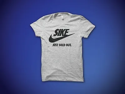 SIKE funny joke just do it lol nike shirt swoosh t shirt tee