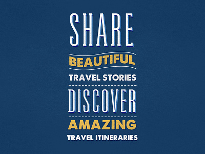 Bookmark Design bookmark cmyk coupon destinations discover itinerary print share travel travelers trips