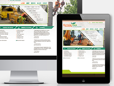 Responsive Web Design cherry red