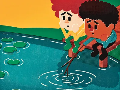 Sorry childrens book illustration