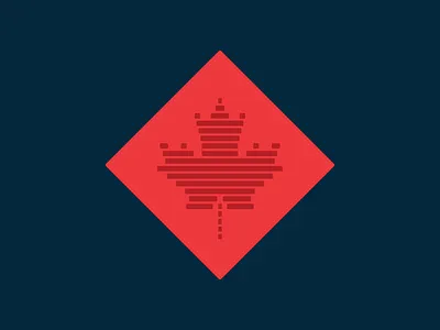 Maple Leaf illustration logo maple leaf mark