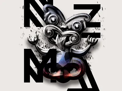 NZMA nzmas tiki tomahack typography