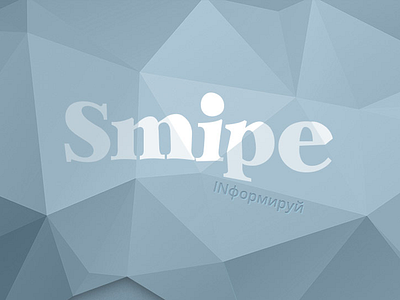 Smipe Redesign blue flat green journalists media ocean responsive triangles ui ux web