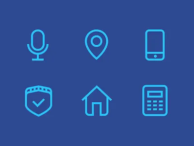 e-Commerce 2 calculator commerce e commerce home icons justas outline icons phone pin security