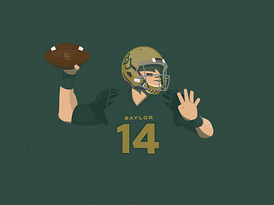 baylor football baylor bears football illustration sports texas