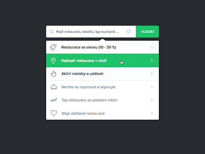 Simple modal clean green modal