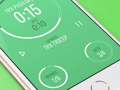 Training app p2 app iphone red training wip