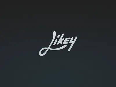 Likey logo black ios like logo logotype white zattberg
