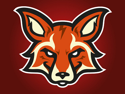 Fox Mascot design icon illustration mascot sports logo