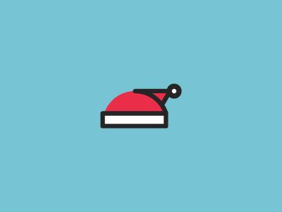Santa's Hat christmas hat holiday illustration
