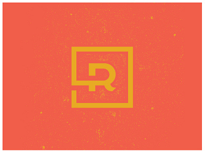 R Squared letter r simple texture