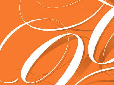 Vectorizing Script Detail contrast flourish lettering script swash