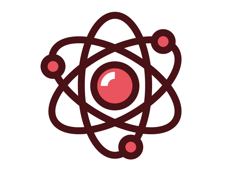 Atom atom electron gif motion graphics