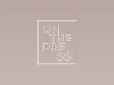 A press for change brand identity logo magazine on the press press publishing