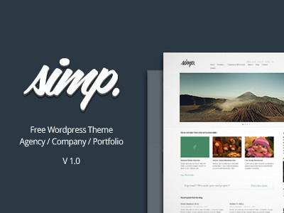 Simp Wordpress Theme download free template theme website wordpress