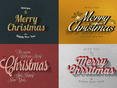 Mega Bundle: Christmas Art & Fonts bundle christmas deal dealjumbo effects fonts print textures typography vectors xmas