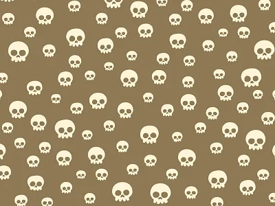 Skull Pattern bones illustration pattern retro seamless skulls vintage wrapping