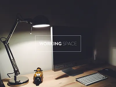 My Home Office area desk home office imac office space station work