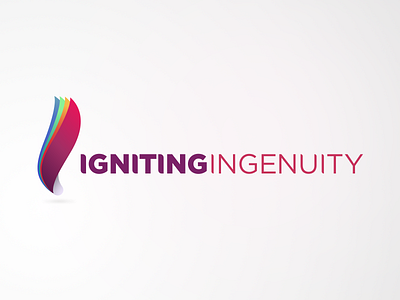 Igniting Ingenuity brand branding design logo