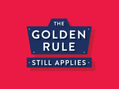 The Golden Rule illustration