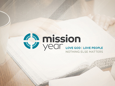 Mission Year Brand cross logo modern redesign refresh scope service target volunteer