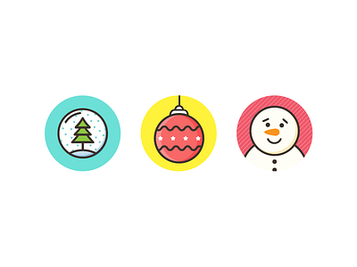 Circles christmas circle design gui icon icons iconset