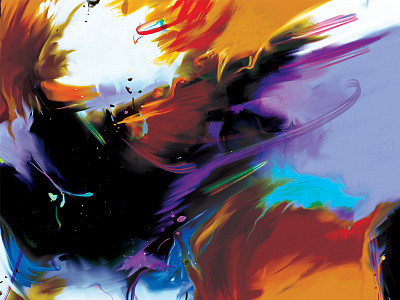 Beyond the eye art artwork canvas colors concept creative experimental idea illustration paint photoshop profey