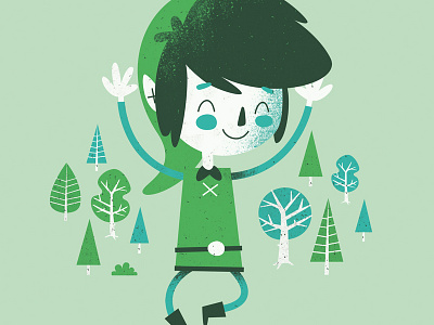 Childhood Heroes - 'Link' carlo beranek childhood drawing heroes illustration link zelda
