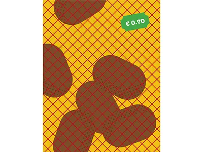 Potato postcard net bag potato potato sack theplanner2015 vegetable