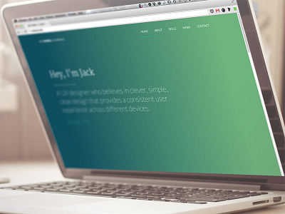 Jack WIP personal website