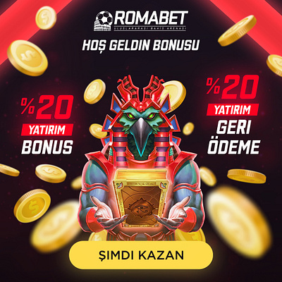 Banner for RomaBet sportsbook design