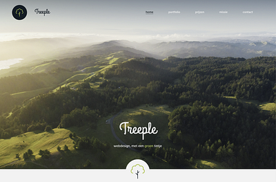 Treeple Website Design portfolio ui webdesign