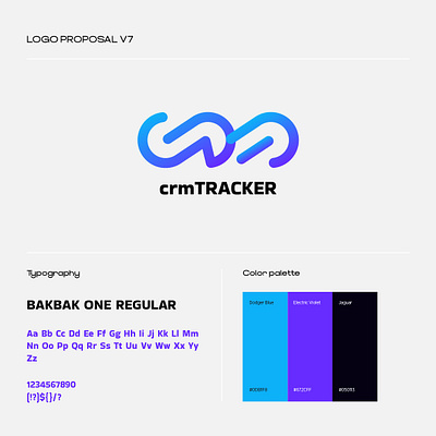 Logo proposal 3 for crmTracker adobe brand branding design designer digital graphicdesign illustator logo