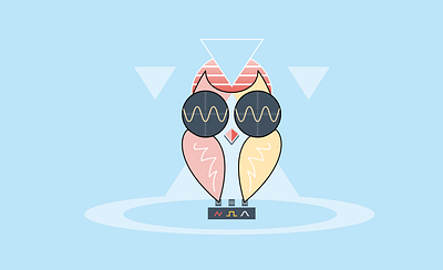 Icon Illustration Designs icon illustration owl