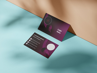 Business Card Template. simple