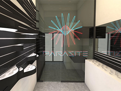 Vision Parallèle 3d c4d interior store