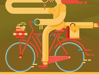 Morning Commute bicycle bike commute morning warm