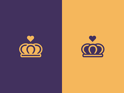 #WeLoveCLT charlotte crown heart logo love nc queen city royal