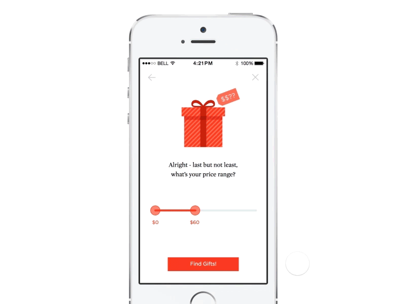 Gift Finder Animation animation app finder gif gift magic present wizard